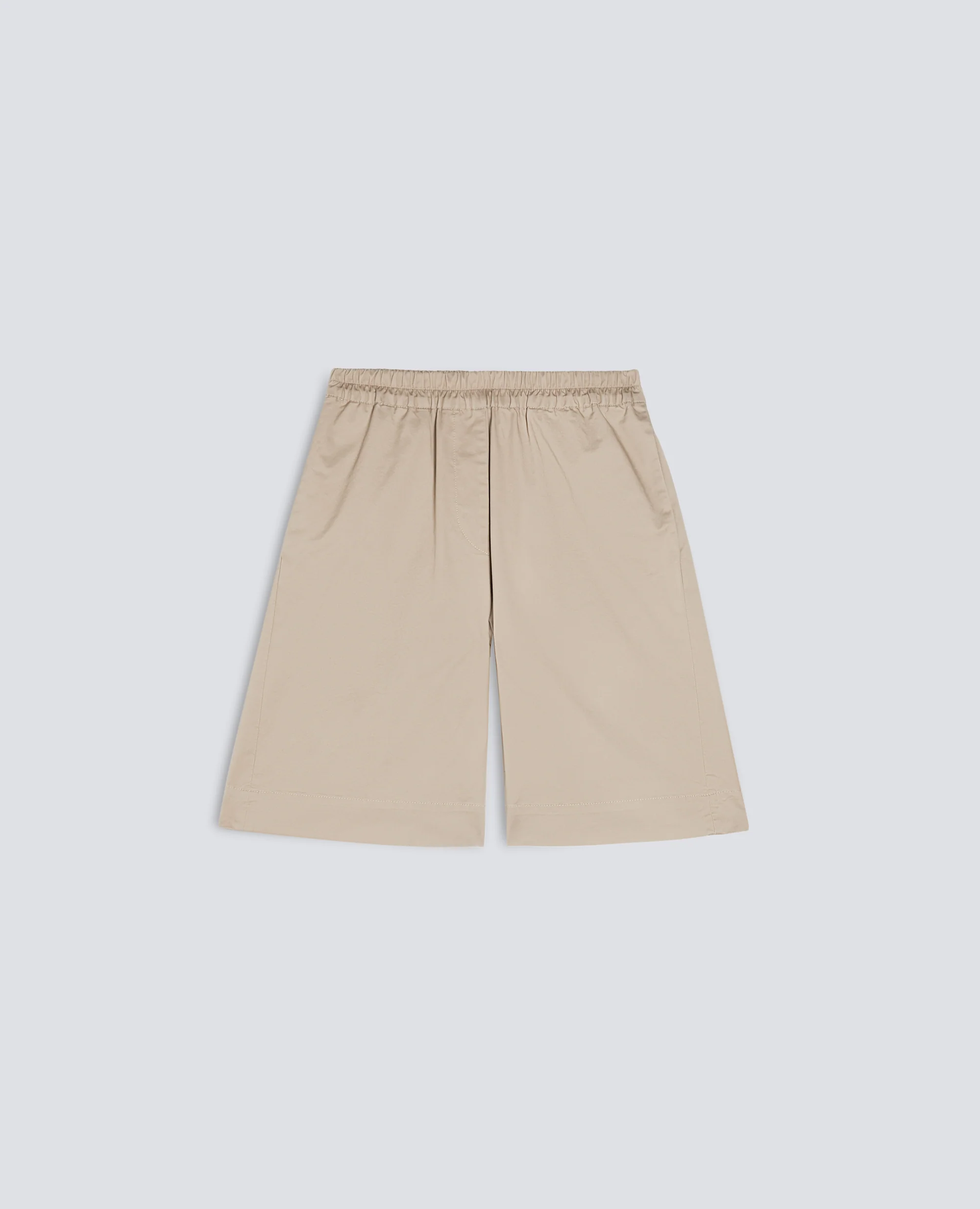 BERMUDA IN TWILL DI COTONE STRETCH - COLONIALE