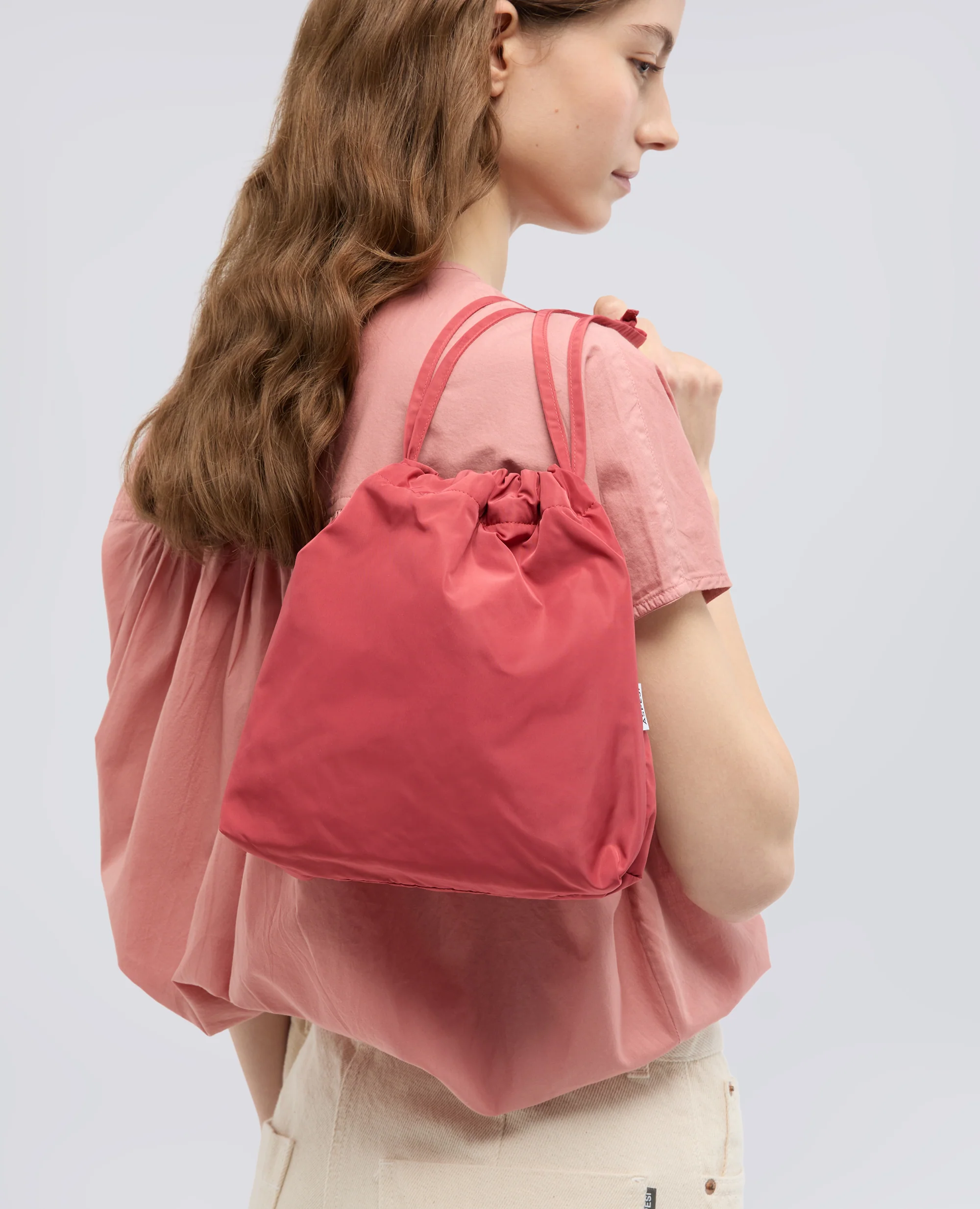 BORSA A SACCHETTO CON TRACOLLA - ARAGOSTA - Image 4