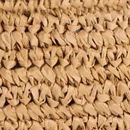 BORSA SHOPPING IN RAFFIA - BEIGE - Image 5