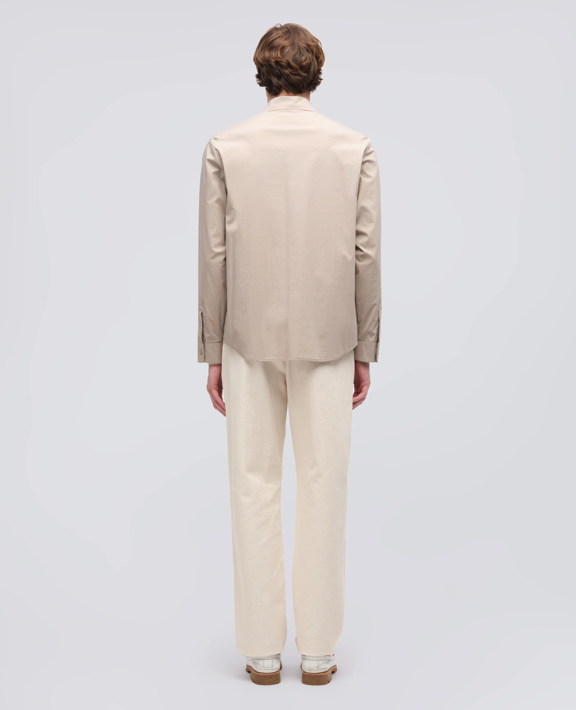 CAMICIA IN POPELINE COTONE-NYLON STRETCH - COLONIALE - Image 3