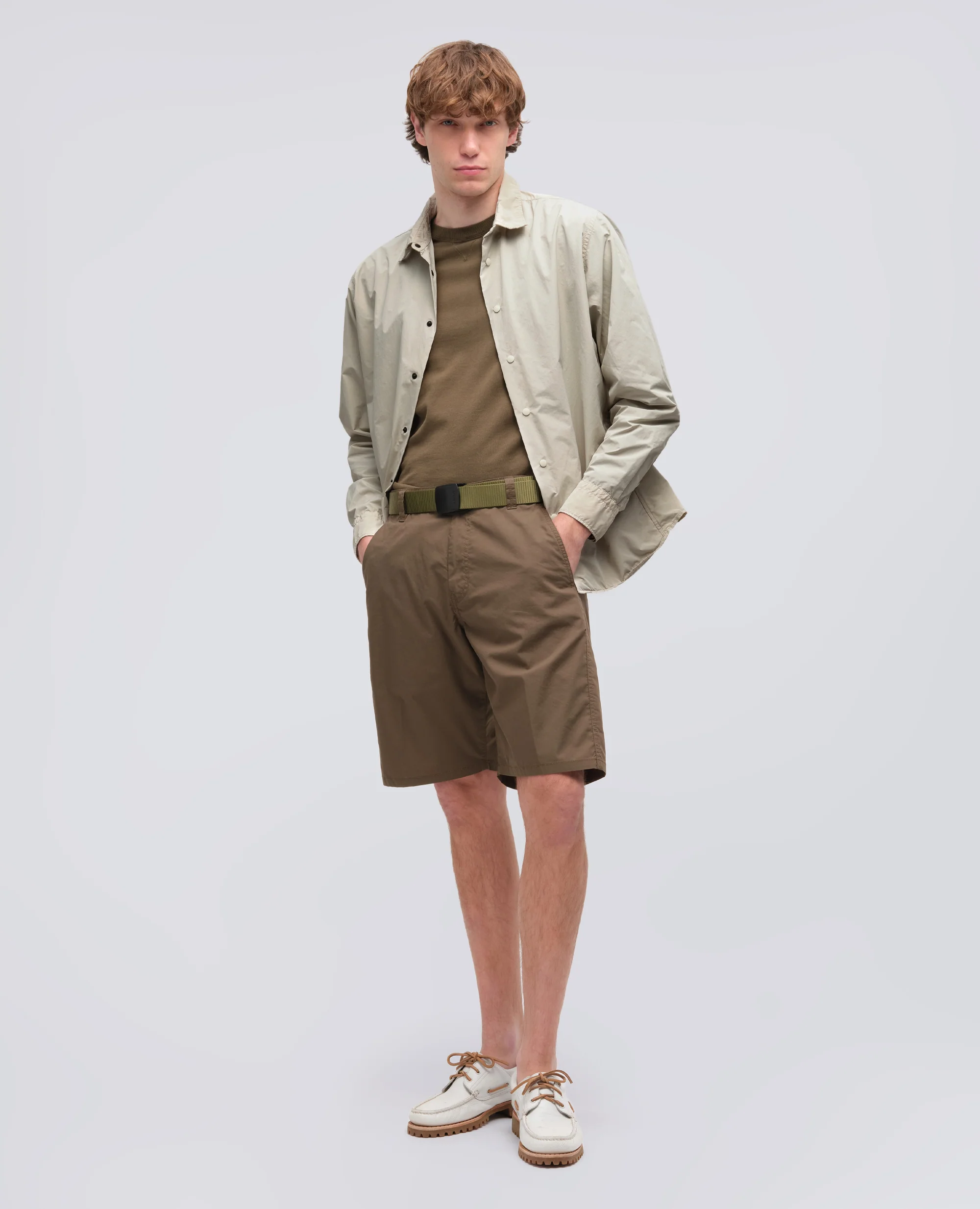 CAMICIA IN POLIESTERE E NYLON WATER REPELLENT - SASSO - Image 2