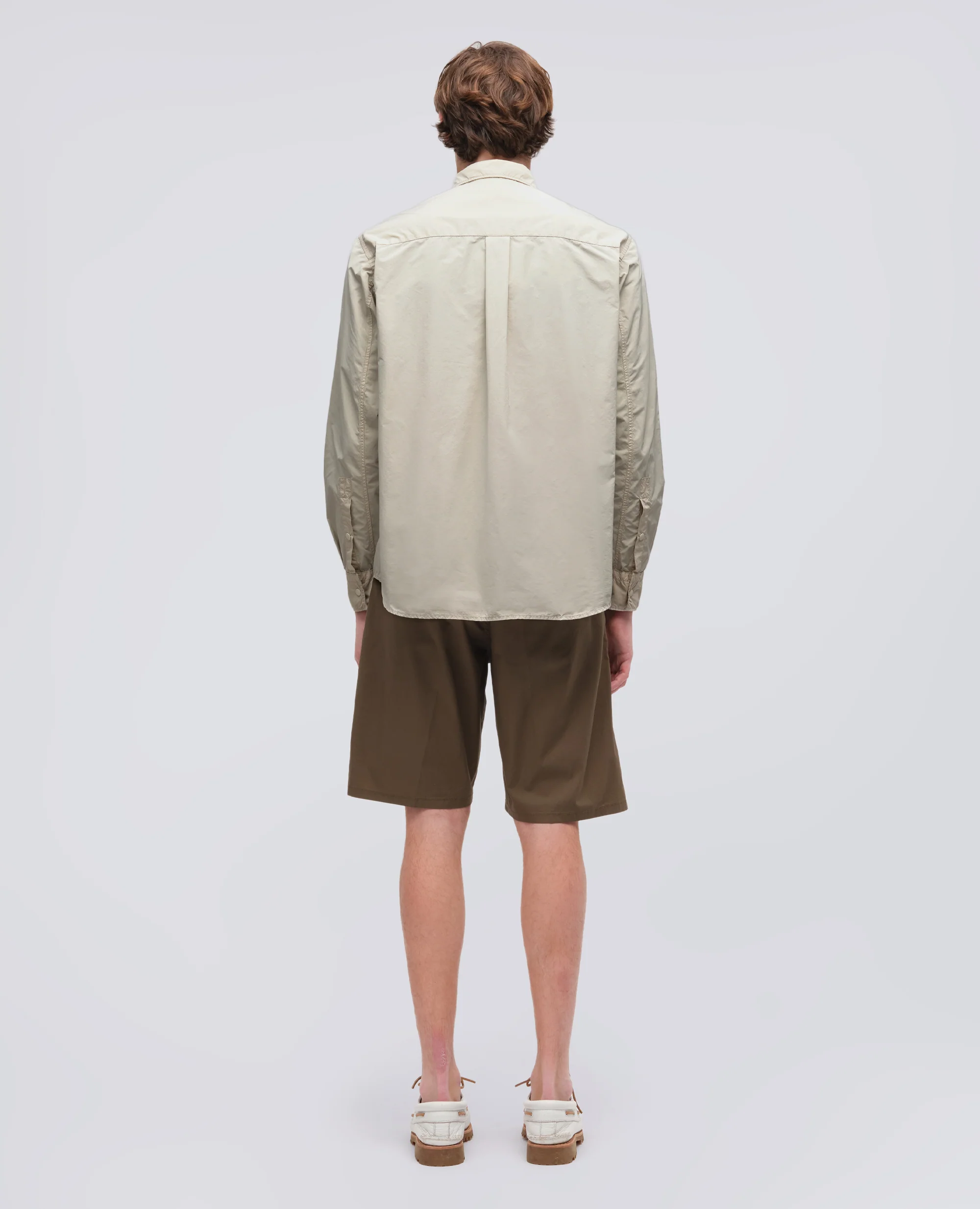 CAMICIA IN POLIESTERE E NYLON WATER REPELLENT - SASSO - Image 3