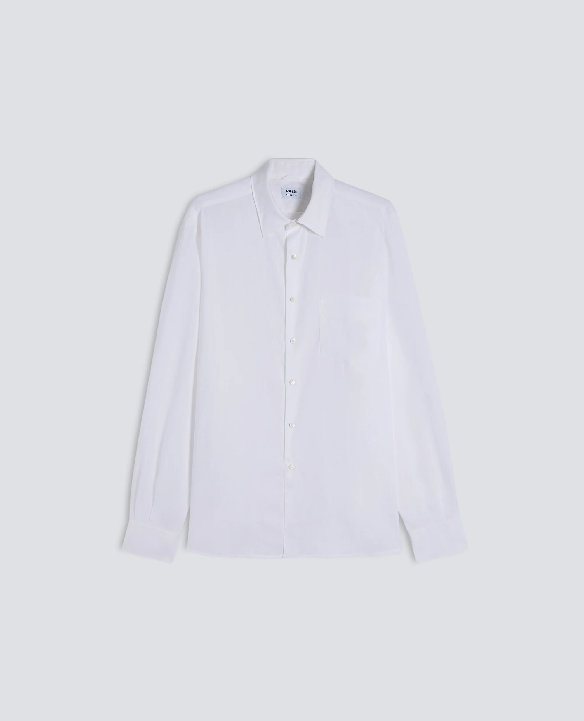 CAMICIA IN LINO LEGGERO - BIANCO