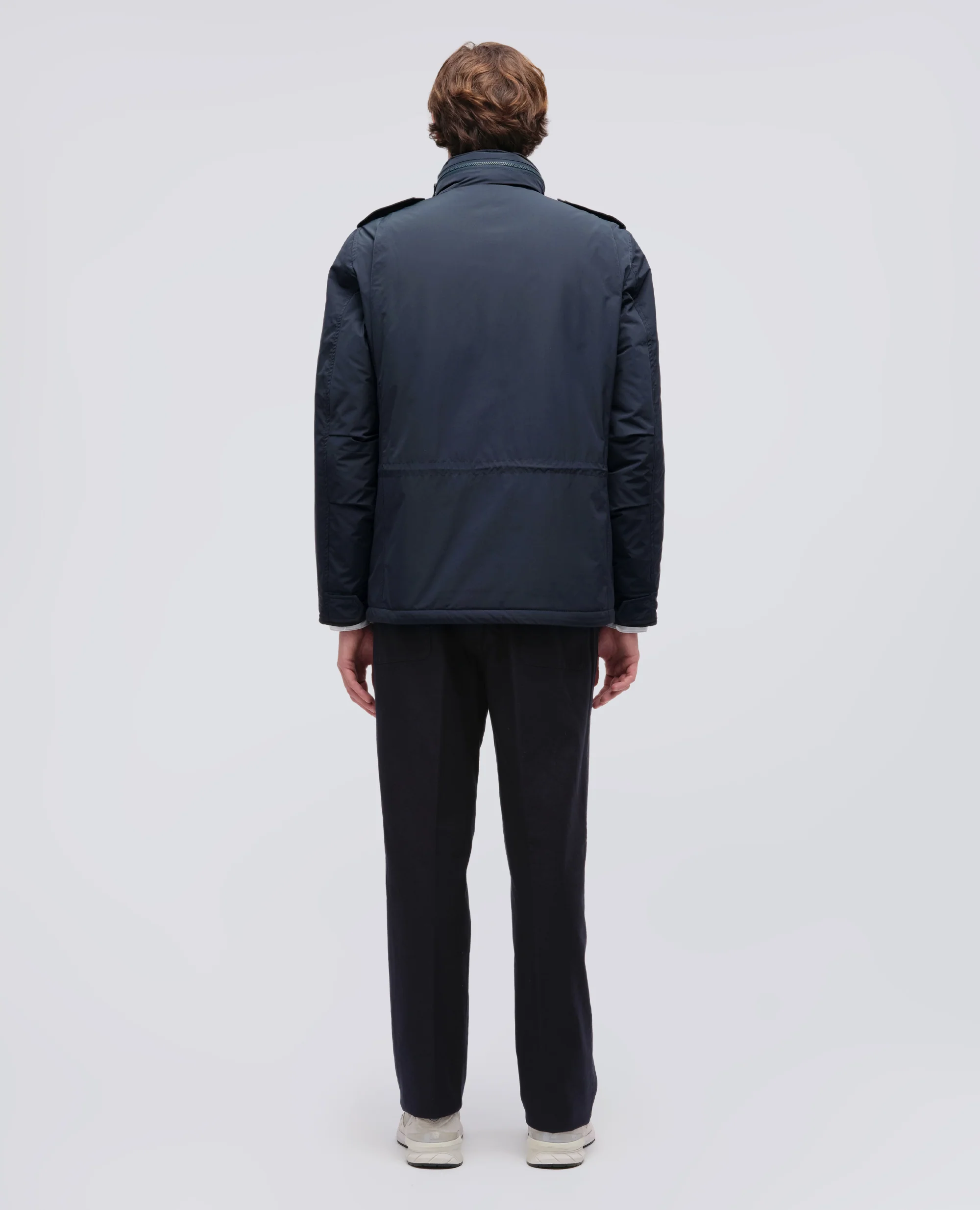 FIELD JACKET MINI FIELD VENTO IN NYLON - NAVY - Image 3