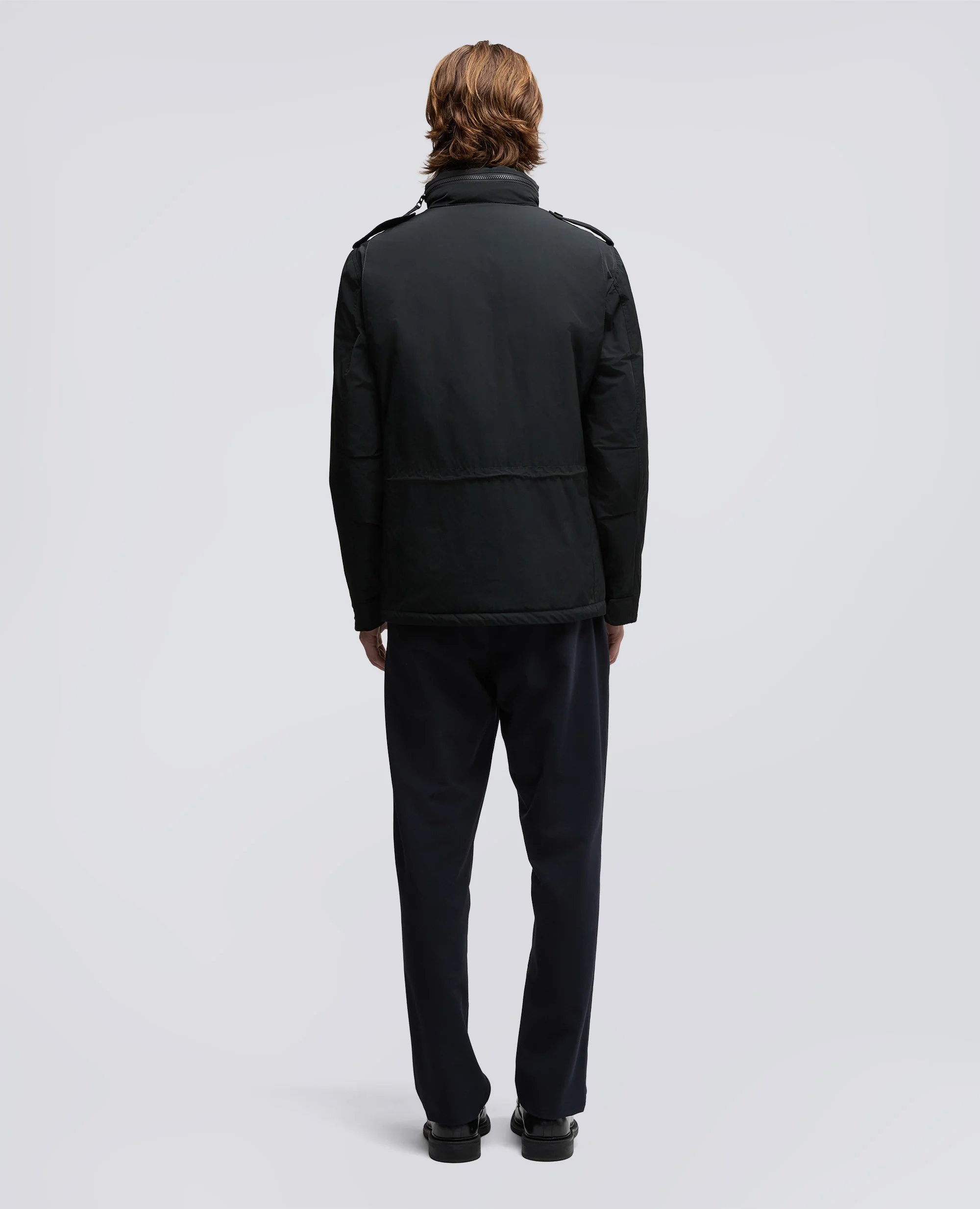 FIELD JACKET MINI FIELD VENTO IN NYLON - NERO - Image 3
