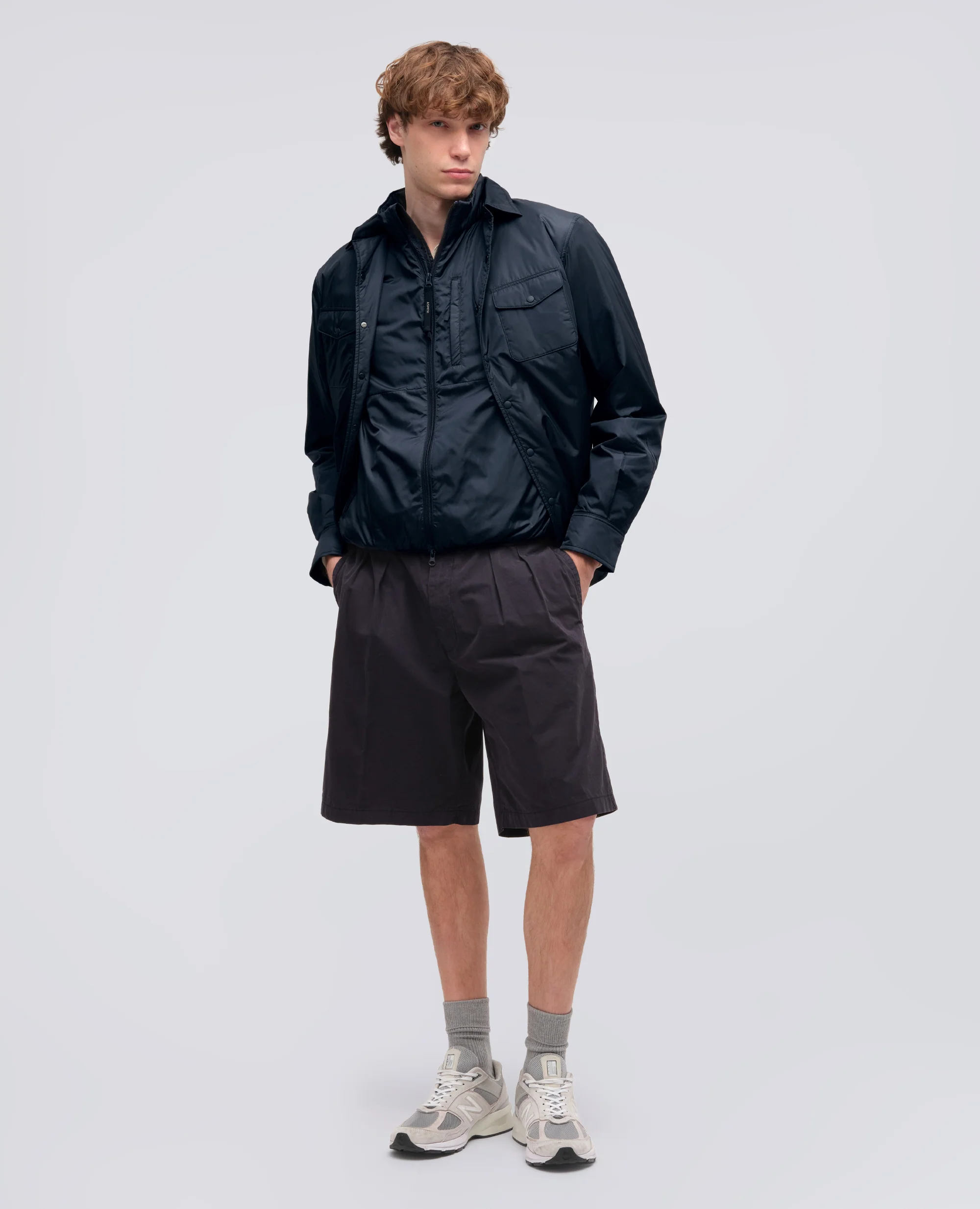 GILET JIL IN NYLON - NAVY - Image 2