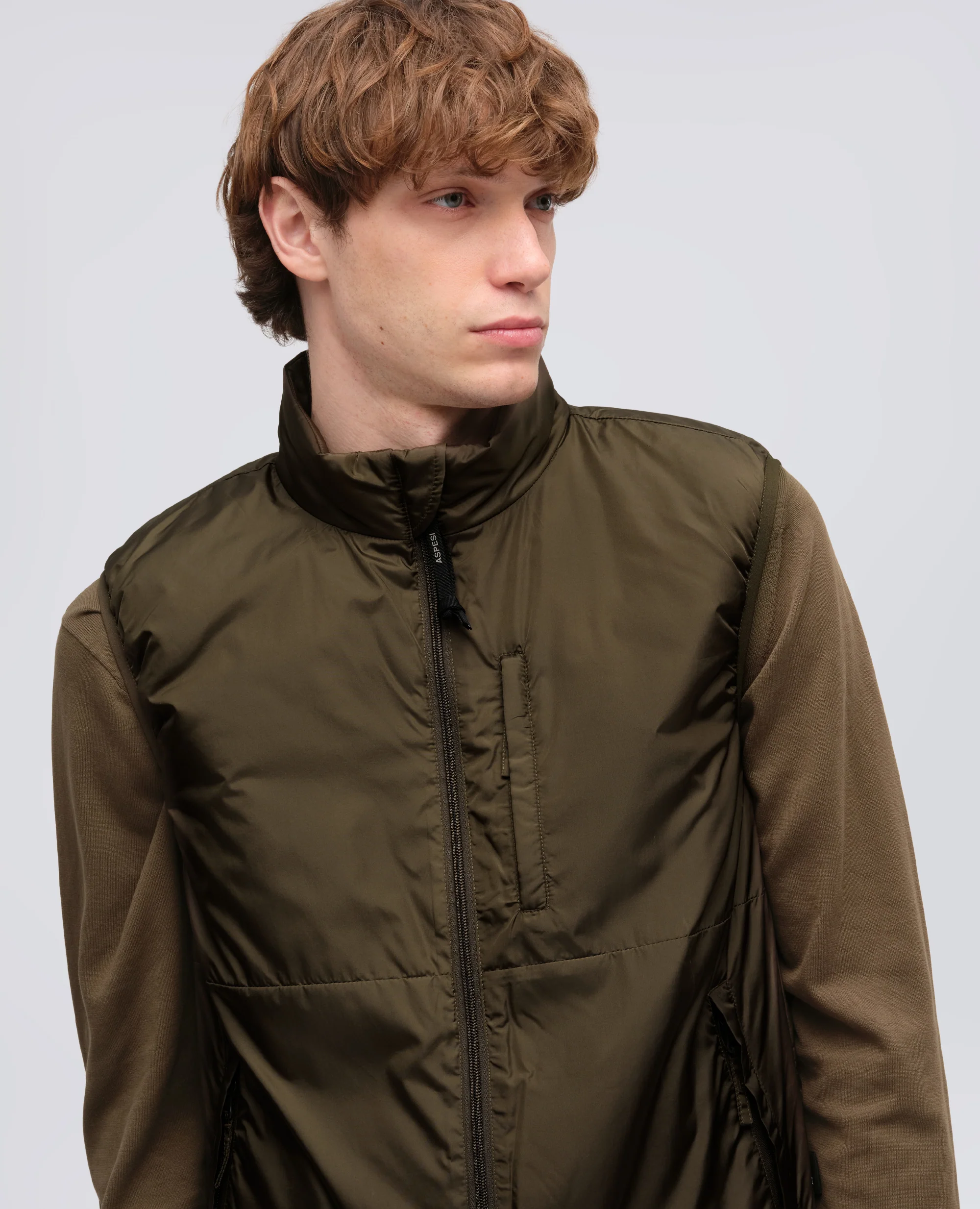 GILET JIL IN NYLON - MILITARE - Image 4