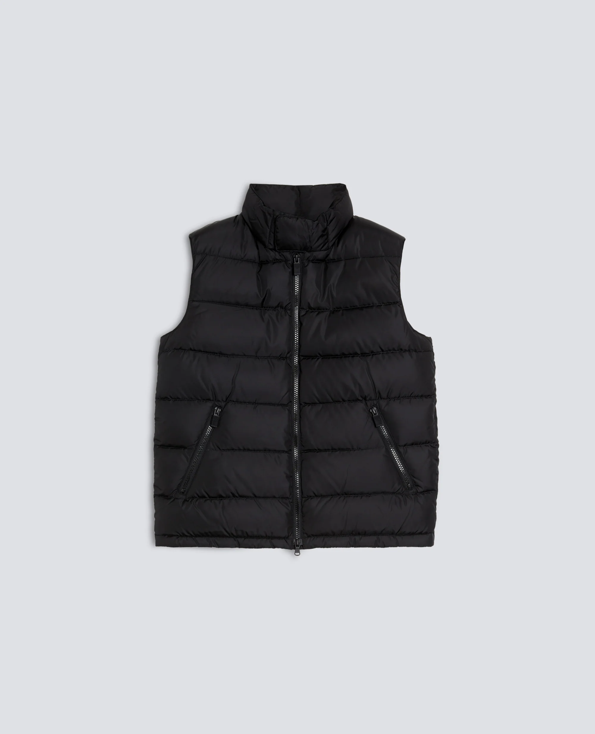 GILET NEW MINNIE IN NYLON RICICLATO - NERO