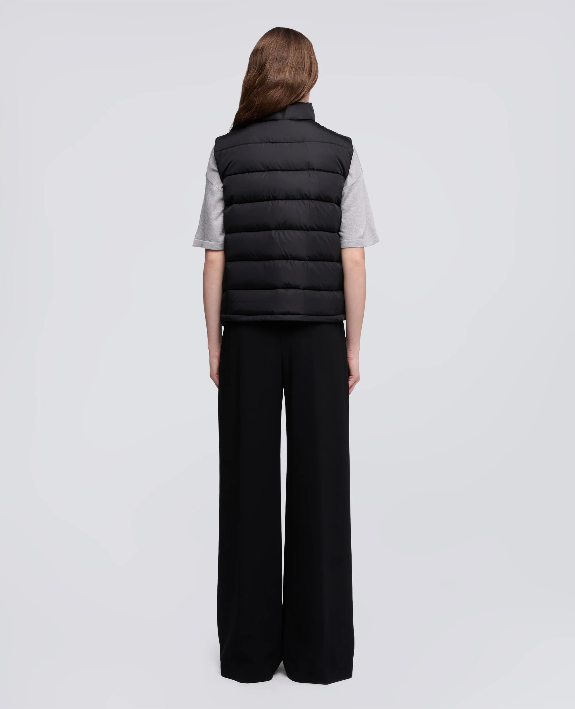 GILET NEW MINNIE IN NYLON RICICLATO - NERO - Image 3