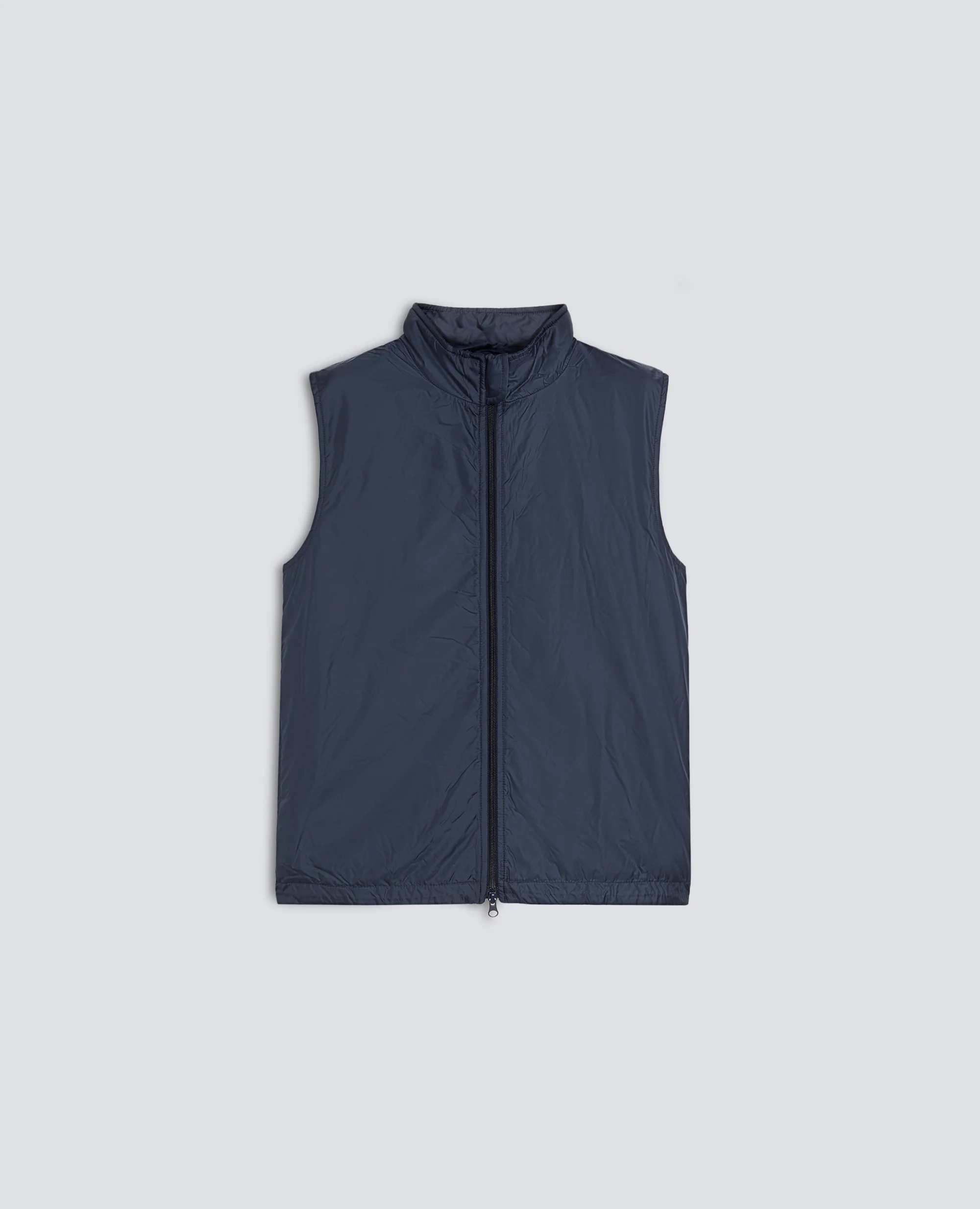 GILET VERNES IN NYLON - NAVY