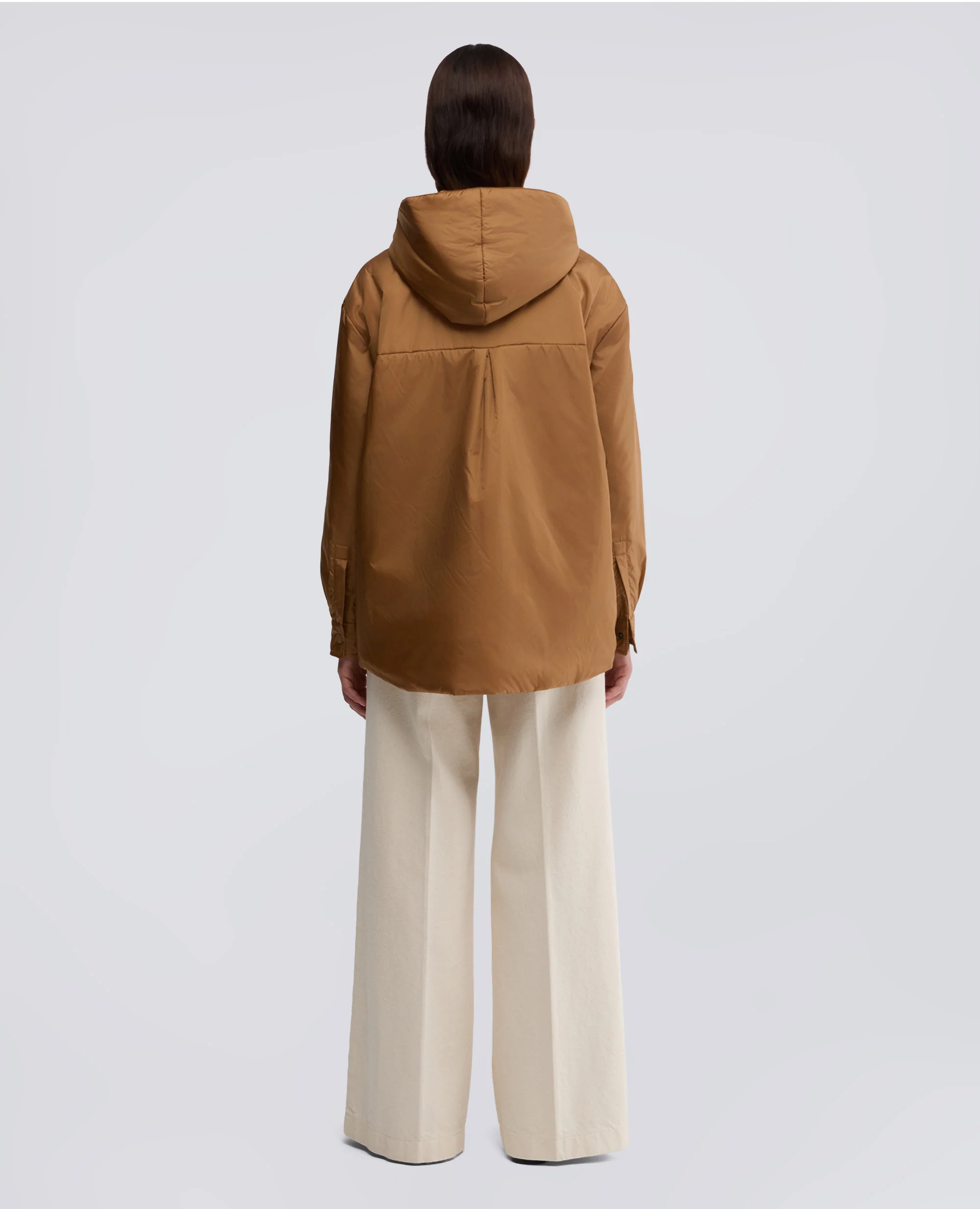 GIUBBOTTO BETH IN NYLON - BISCOTTO - Image 3