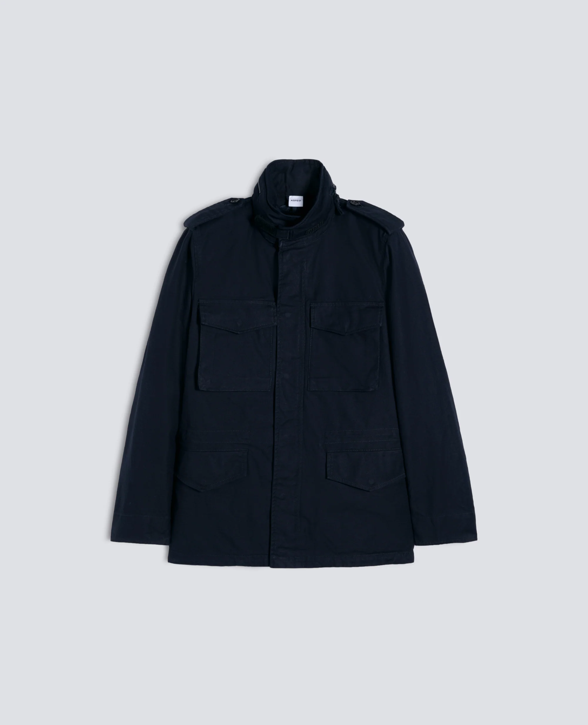 GIUBBOTTO MINI FIELD IN GABARDINE DI COTONE CON GILET INTERNO - NAVY