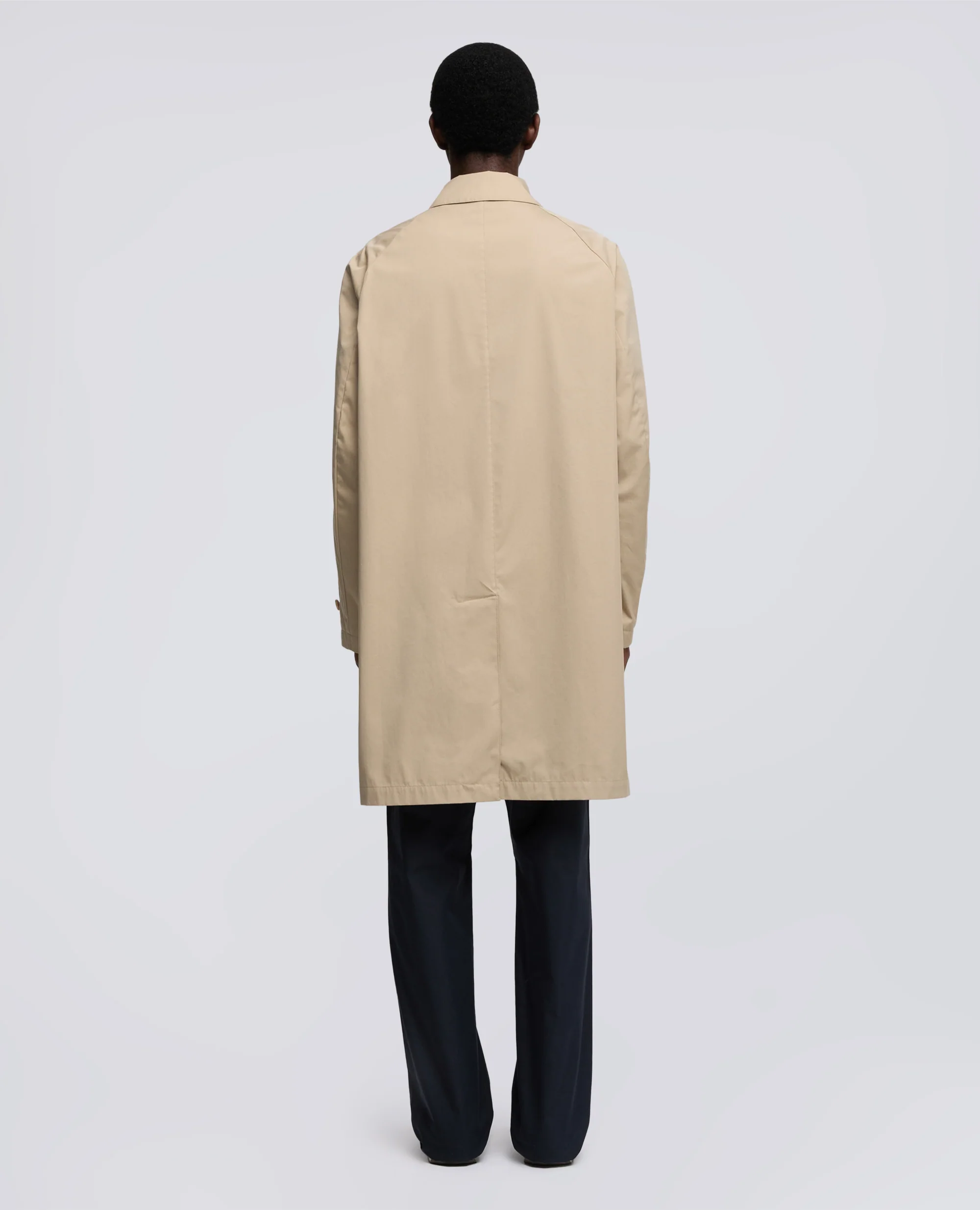 IMPERMEABILE IN TWILL DI COTONE E POLIAMMIDE - COLONIALE - Image 3