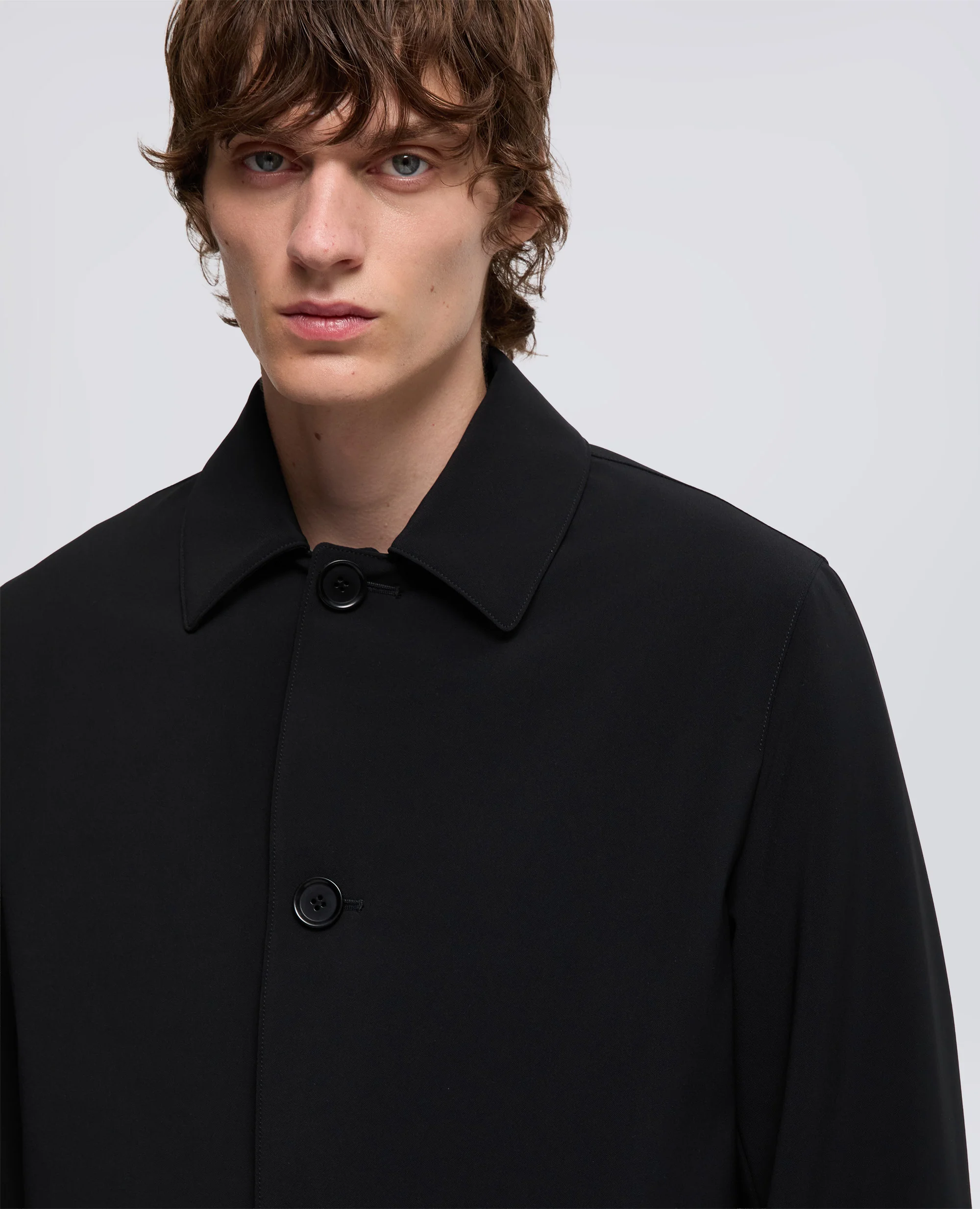 CAPPOTTO PERFETTO IN POLIESTERE - NERO - Image 4