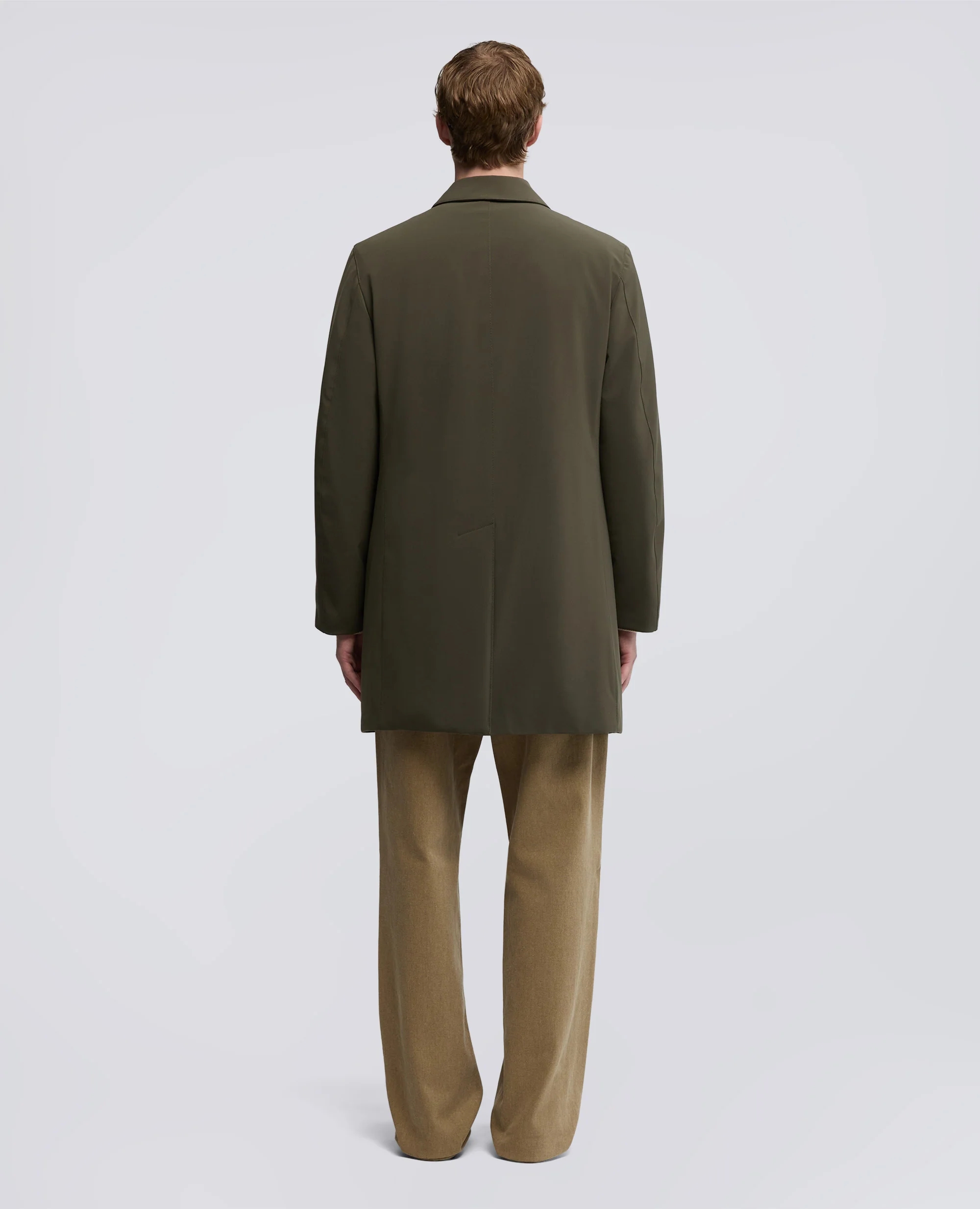 CAPPOTTO PERFETTO IN POLIESTERE - MILITARE - Image 3