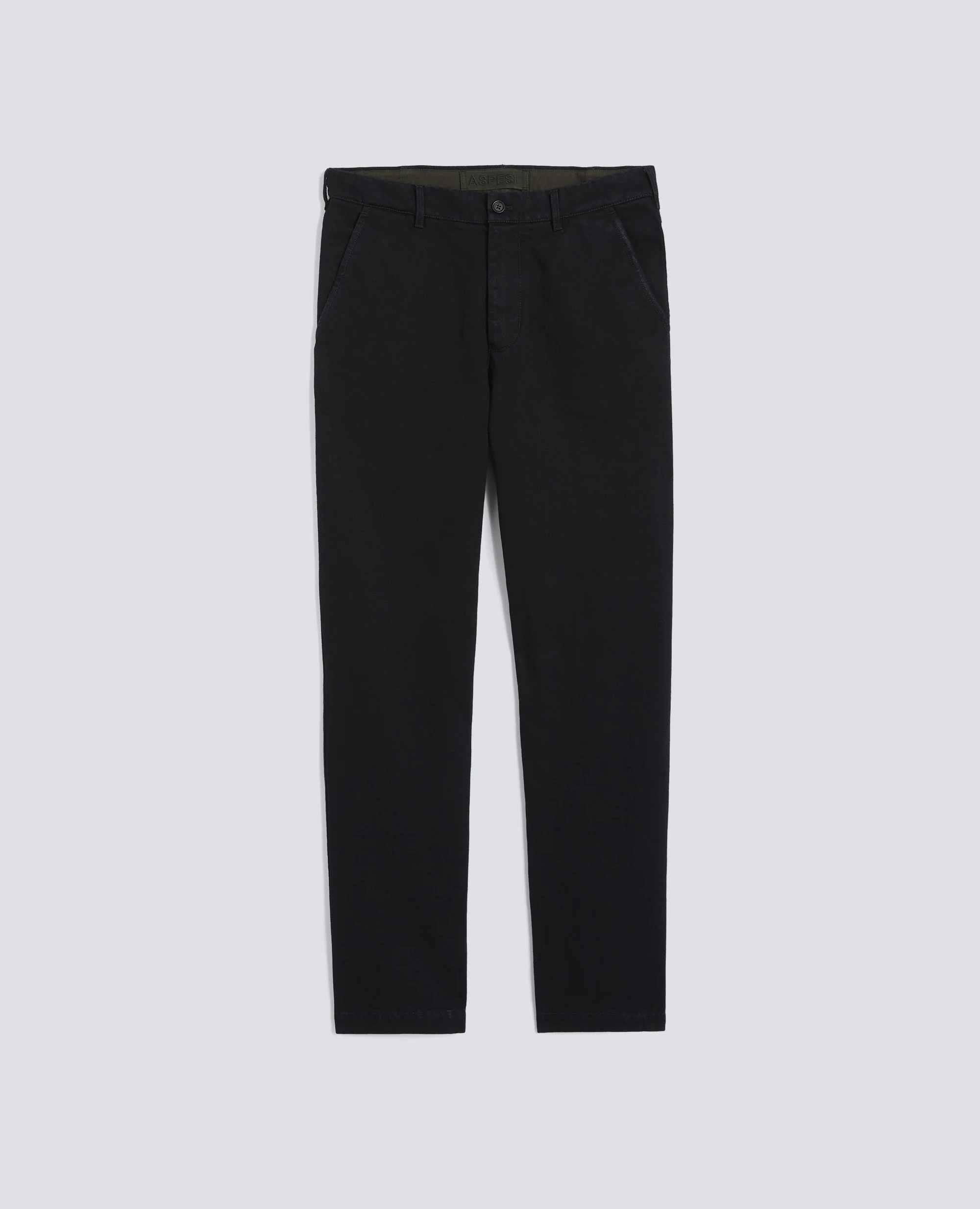 PANTALONE IN DENIM DI COTONE E POLIESTERE RICICLATO - DENIM SCURO