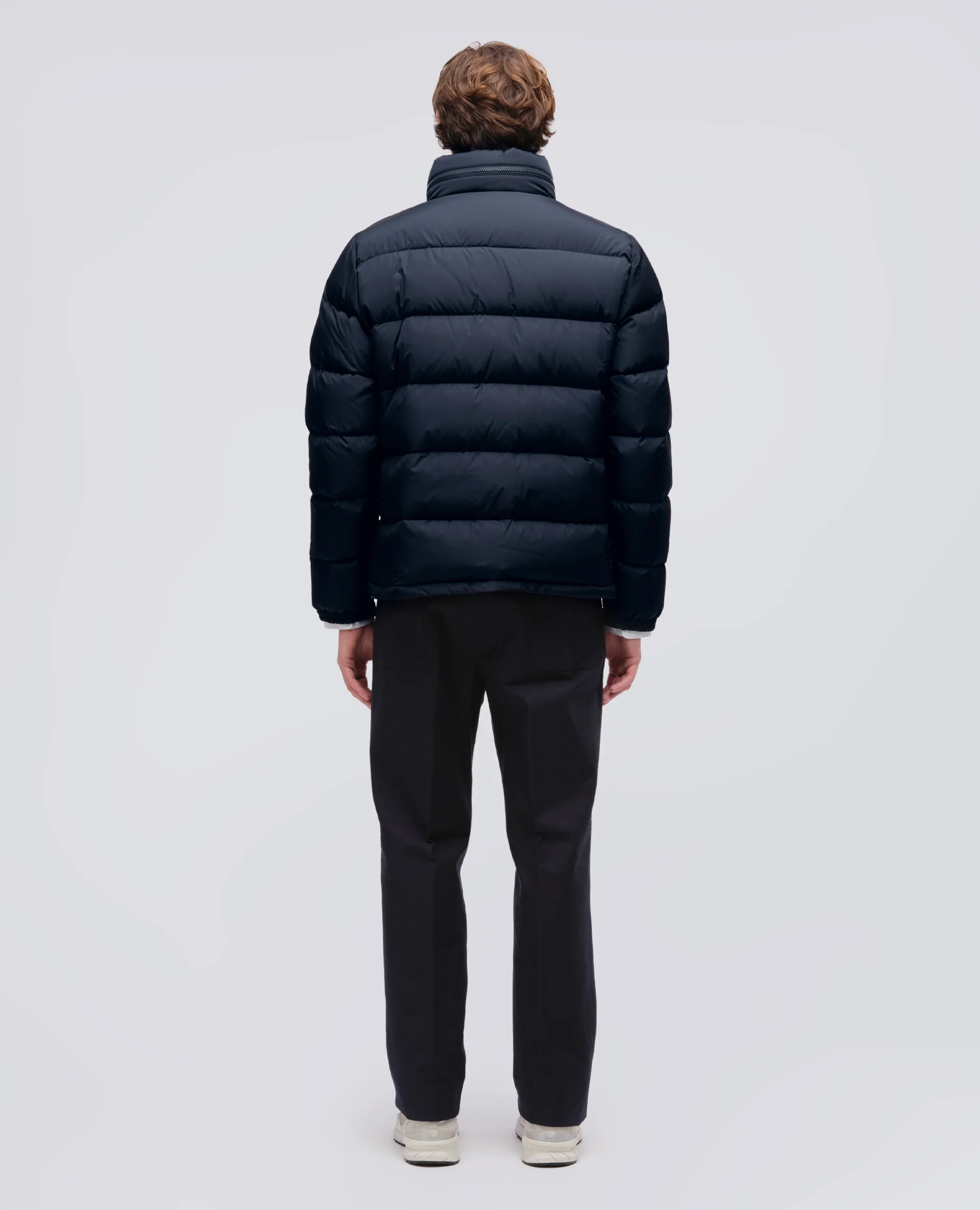 PIUMINO POCOELASTICO RE IN NYLON - NAVY - Image 3