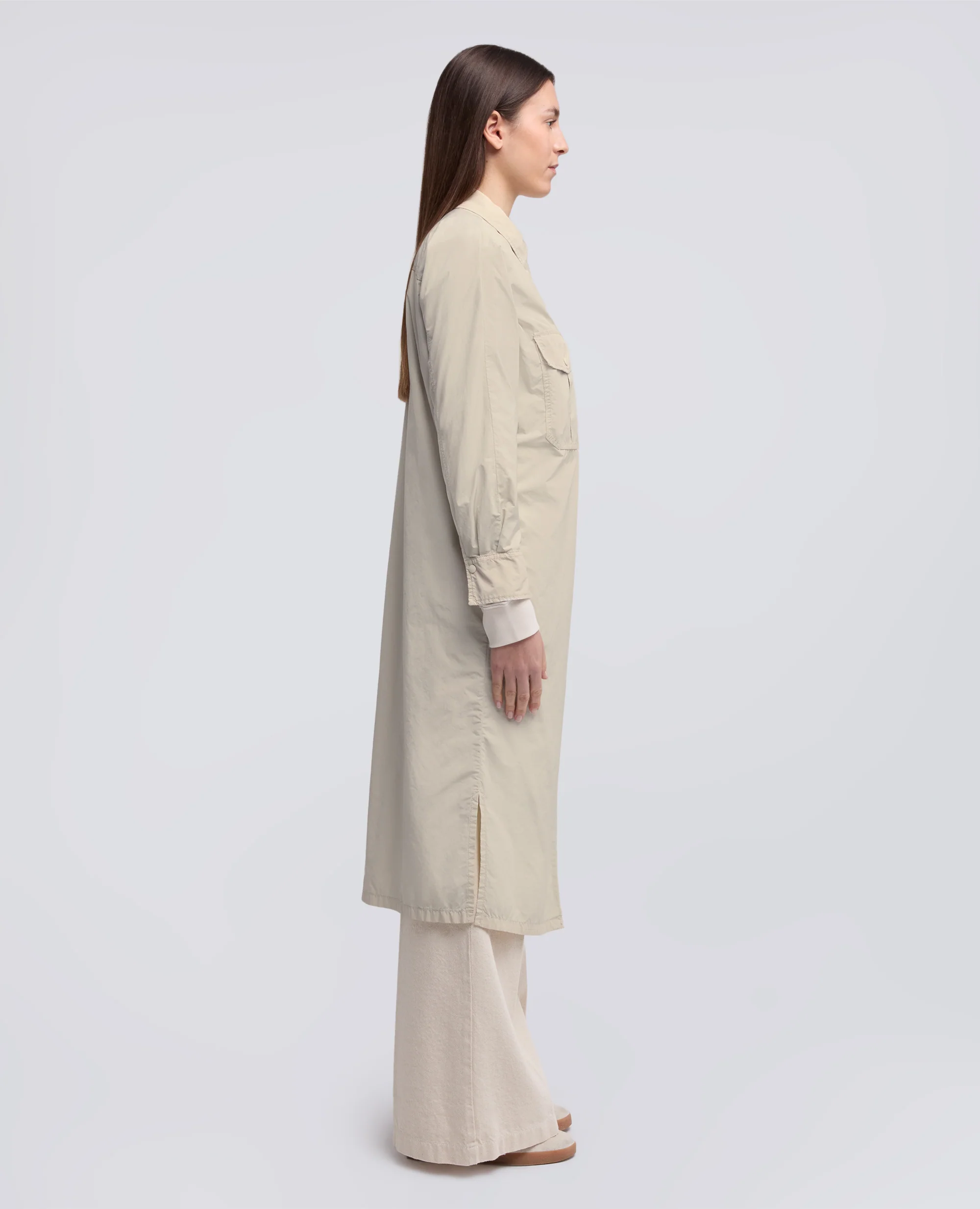 SOPRABITO MANTIDE IN POLIESTERE E NYLON - SASSO - Image 3