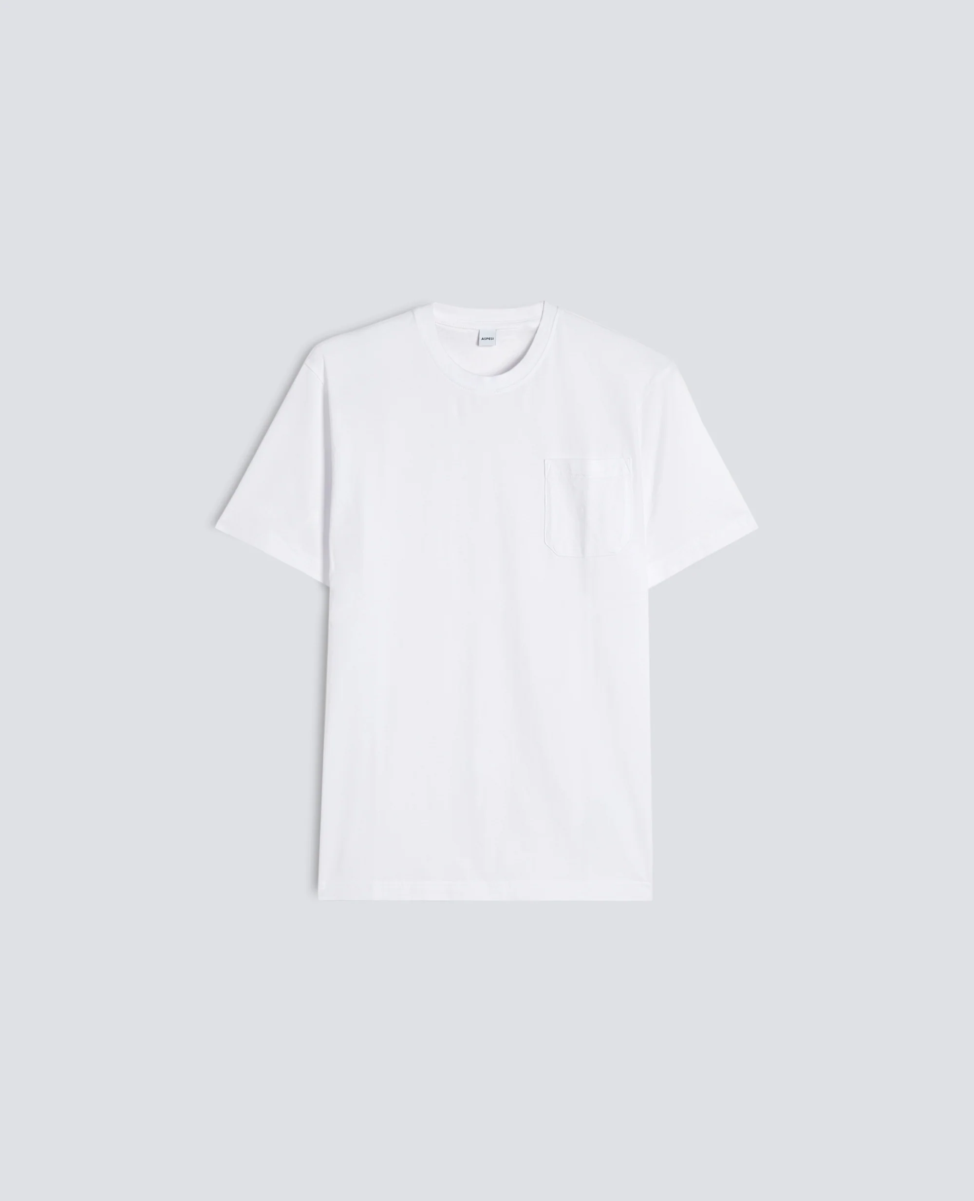 T-SHIRT IN JERSEY DI COTONE - BIANCO