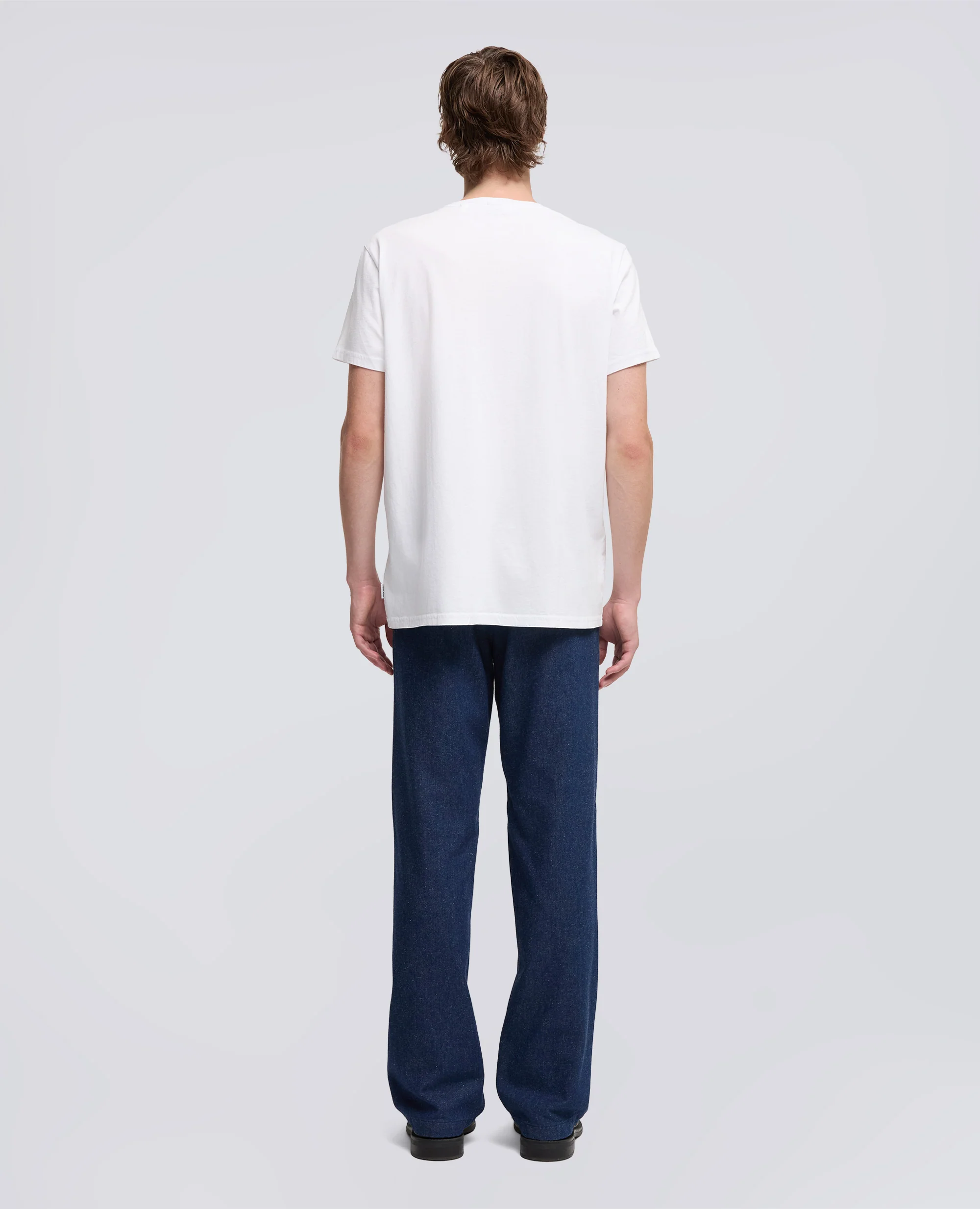 T-SHIRT IN JERSEY DI COTONE CON STAMPA "SILENZIO" - BIANCO - Image 3