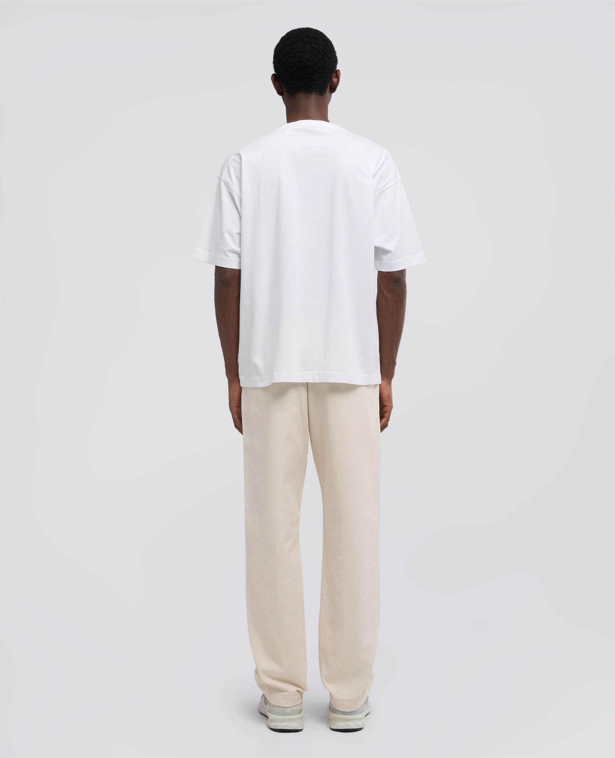 T-SHIRT IN JERSEY DI COTONE CON STAMPA "WRONG" - BIANCO - Image 3