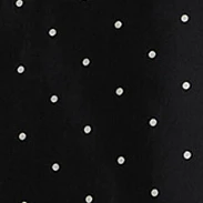 T-SHIRT IN HABUTAI DI SETA - POIS NERO - Image 5